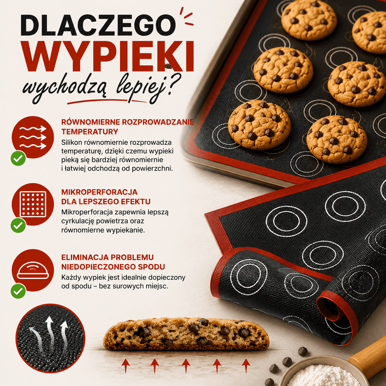 Dlaczego wypieki wychodzą lepiej?