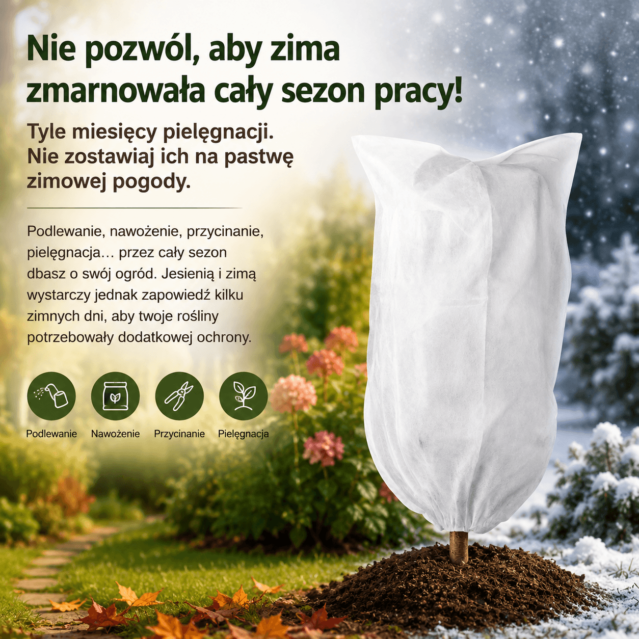 Nie pozwól, aby zima zmarnowała cały sezon pracy!