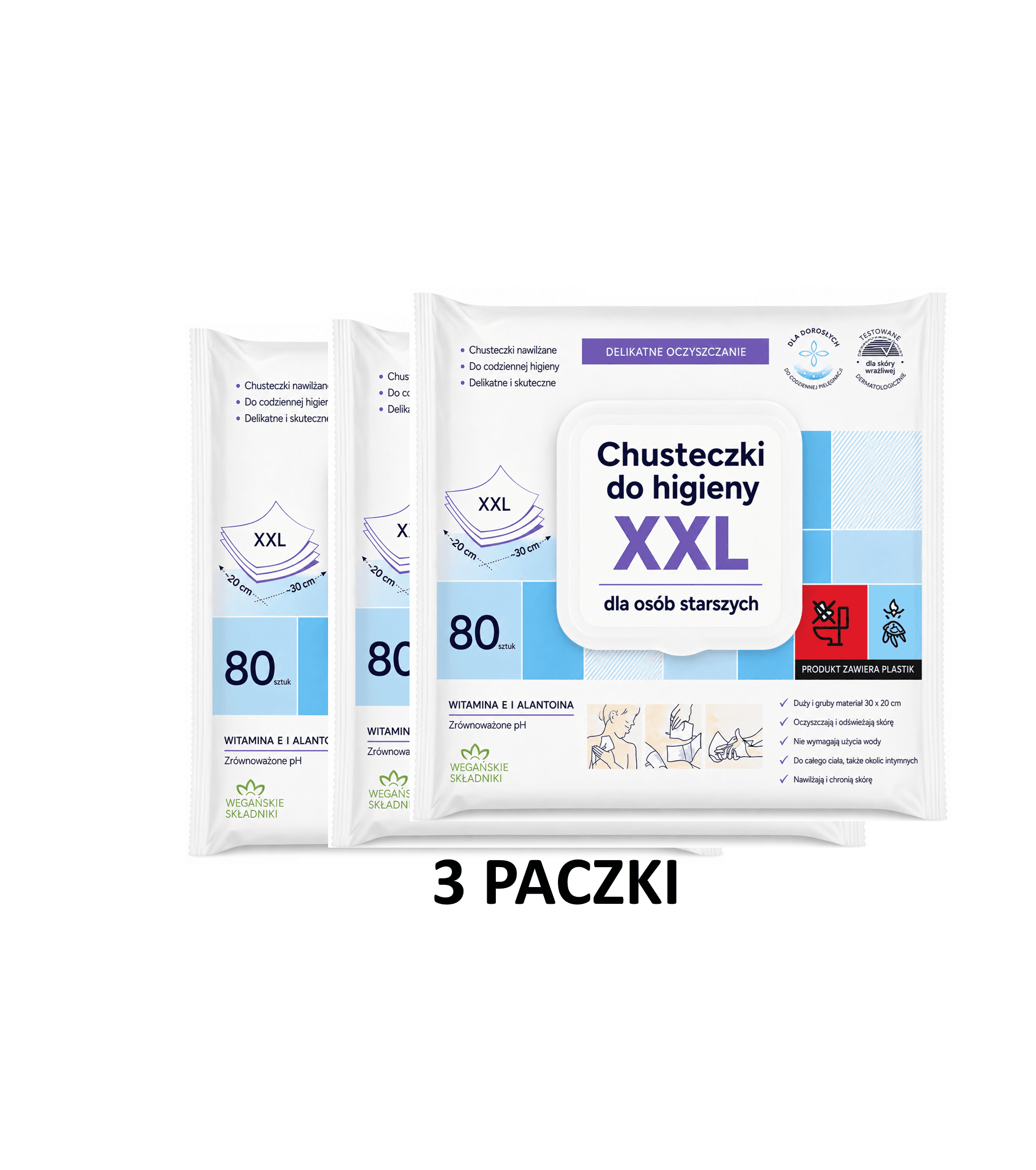 3 PACZKI